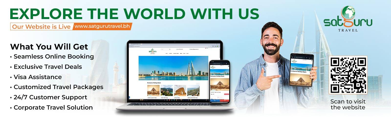 Travel Management Company in Bahrain - Satguru Travel